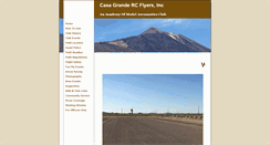 Desktop Screenshot of casagrandercflyers.com